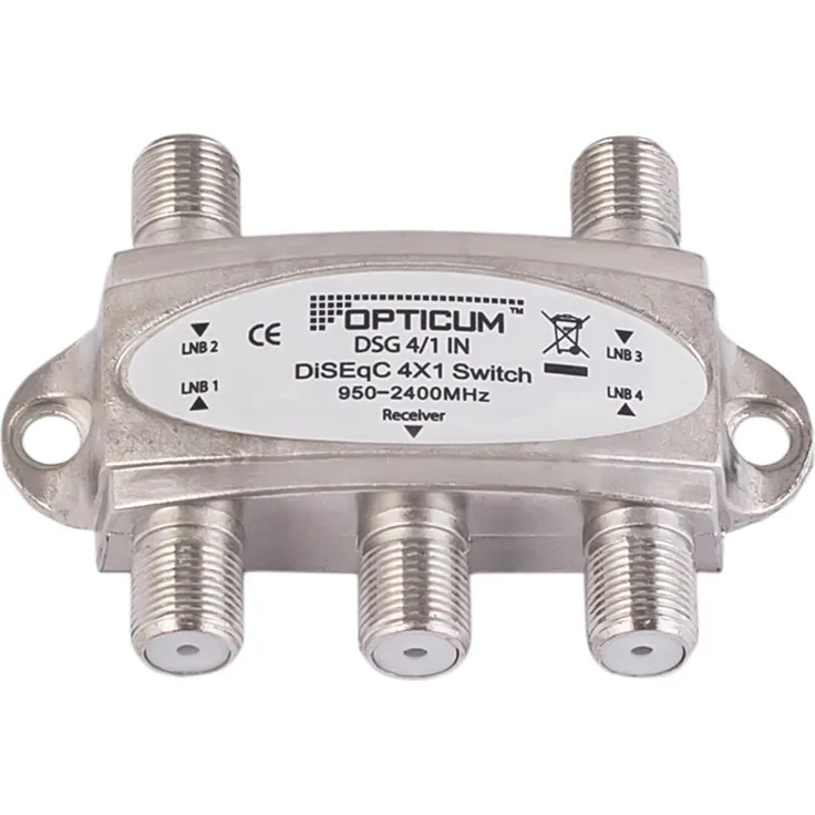 Opticum DiSEqC 4-1 OHNE WETTERSCHUTZGEHÄUSE