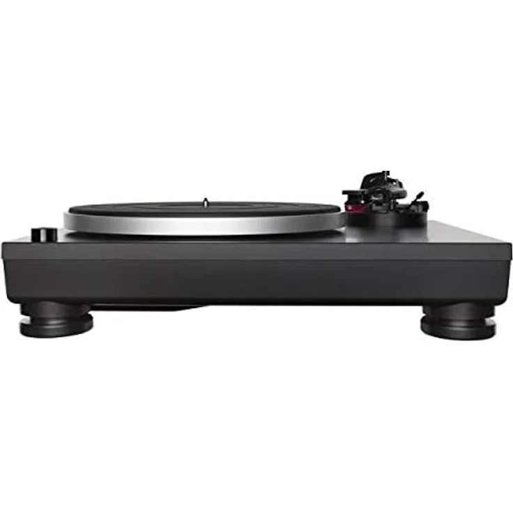 Audio-Technica AT-LP5X Plattenspieler, hohe Zugfestigkeit, Manueller Plattenspieler mit Direktantrieb, schwarz – Bild 4