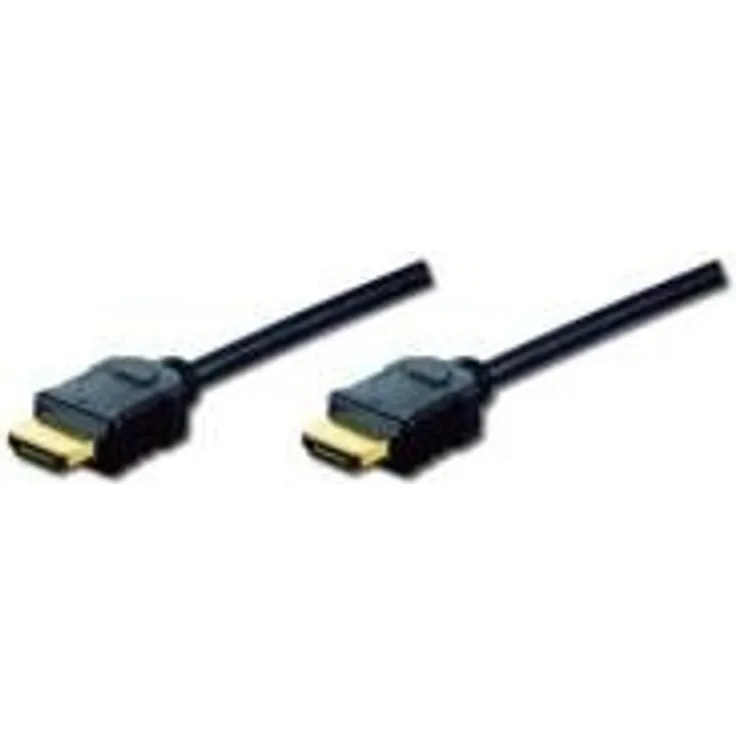 ASSMANN HDMI 2.0 Anschlusskabel 2xHDMI Typ A Stecker HDMI High-Speed mit Ethernet 3m bulk 4K Ultra HD und 3D tauglich ARC C