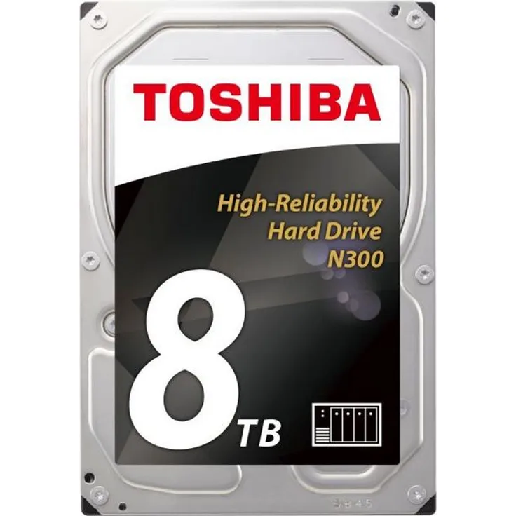 Toshiba N300 8TB NAS 3.5 HDD HDWN180UZSVA