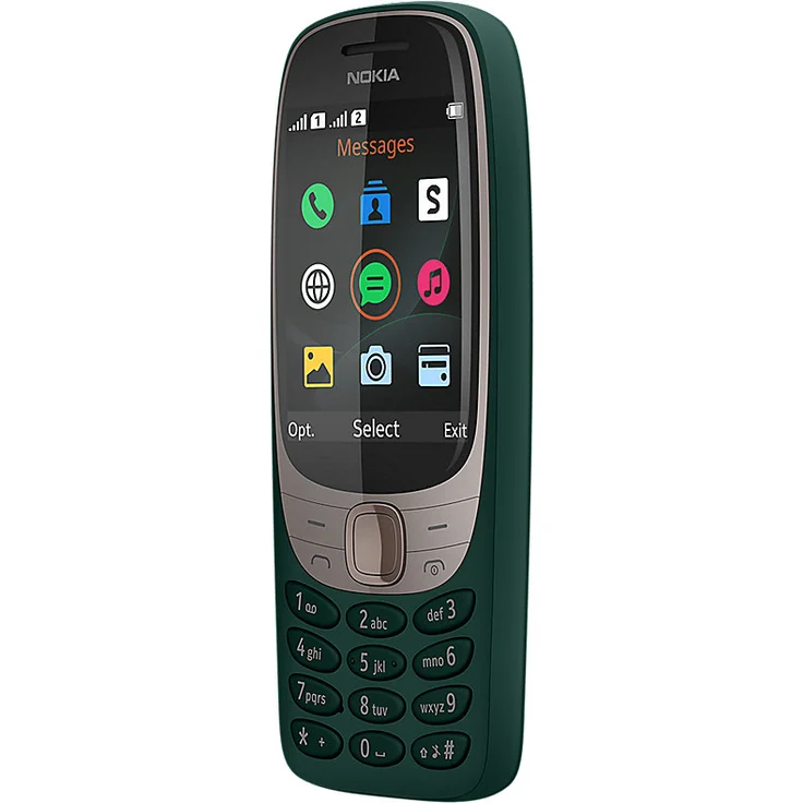 Nokia 6310 Block-Handy 7,11cm TFT-Display, Dunkelgrün – Bild 4