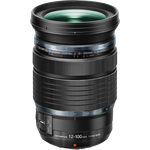 Olympus M. Zuiko Digital ED 12-100mm F4 IS Pro Objektiv, geeignet für alle MFT-Kameras (Olympus OM-D & PEN Modelle, Panasonic G-Serie), schwarz