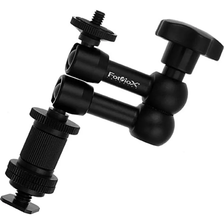 Fotodiox Pro LED Video Light 7.7 Inch Power Arm with Variable Friction Adjustable Arm and Hot-Shoe Mount