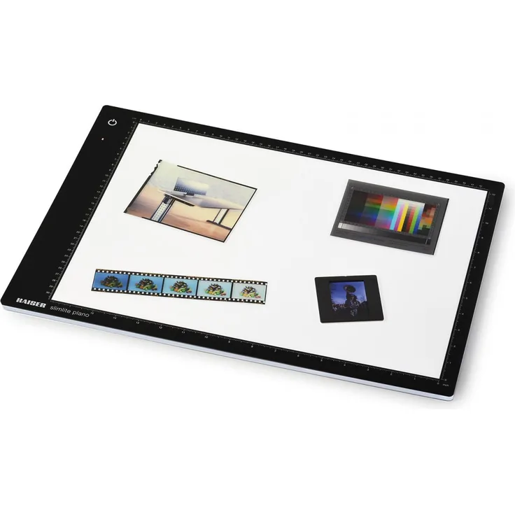 Kaiser LED-Leuchtplatte ''slimlite plano'', 42,9x30,9 cm, 5000 K, dimmbar, Netz- und Akkubetrieb
