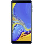 Samsung Galaxy A7 (2018) Smartphone 15,2cm (6 Zoll) SAMOLED-Display, 64GB interner Speicher, 4GB RAM, Dual-SIM, Android, Blue