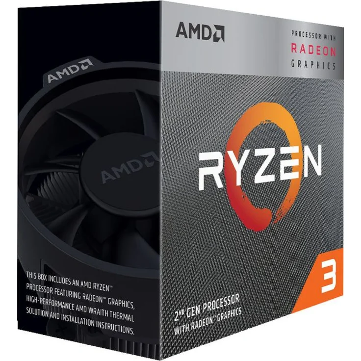 AMD Ryzen 3 3200G, 4 Kerne (4 Threads), 3,6 - 4 GHz, Boxed (YD3200C5FHBOX) – Bild 2