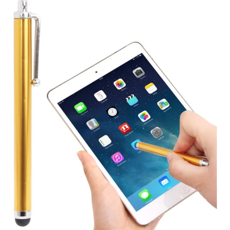 PROTECTORKING 2x Touch Pen Stylus iPad iPhone Htc Lg Nokia Samsung Sony Xperia Huawei gold
