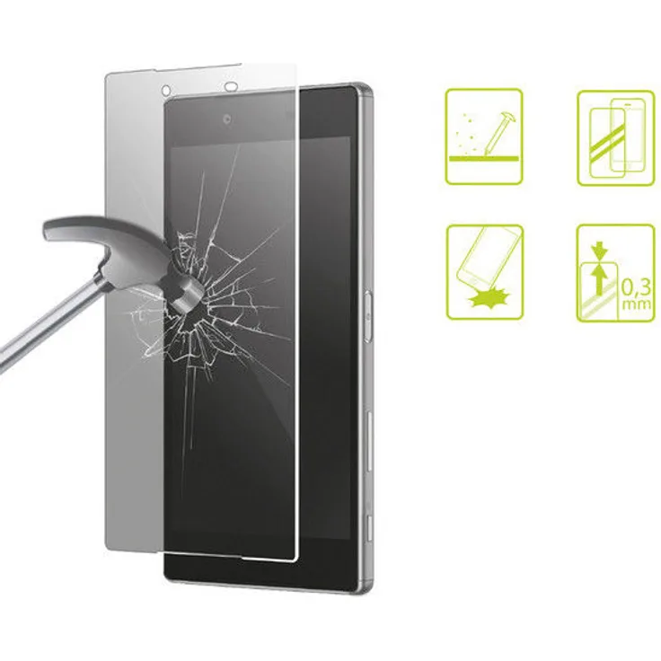 Bildschirmschutz aus Hartglas fürs Handy Galaxy J6 2018 Extreme