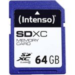Intenso SDXC 64GB Class 10 Speicherkarte blau