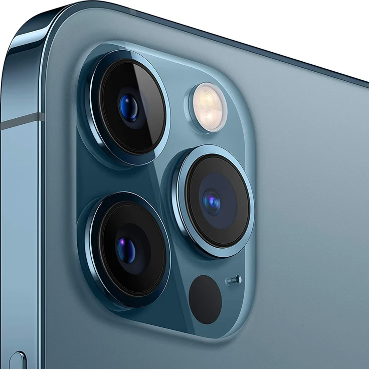 Apple iPhone 12 Pro Max 5G Smartphone 17,02cm (6,7 Zoll) OLED-Display, 128GB interner Speicher, Dual-SIM, Pacific Blue – Bild 4