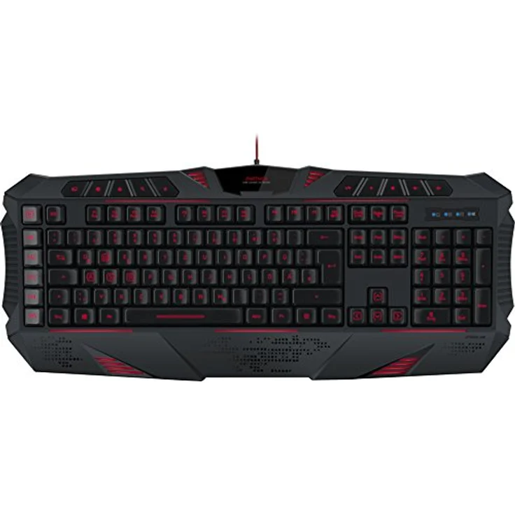 PARTHICA Gaming Keyboard, black - IT Layout QWERTY – Bild 1