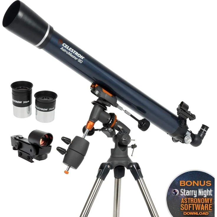 Celestron Astromaster 90EQ Telescope – Bild 1