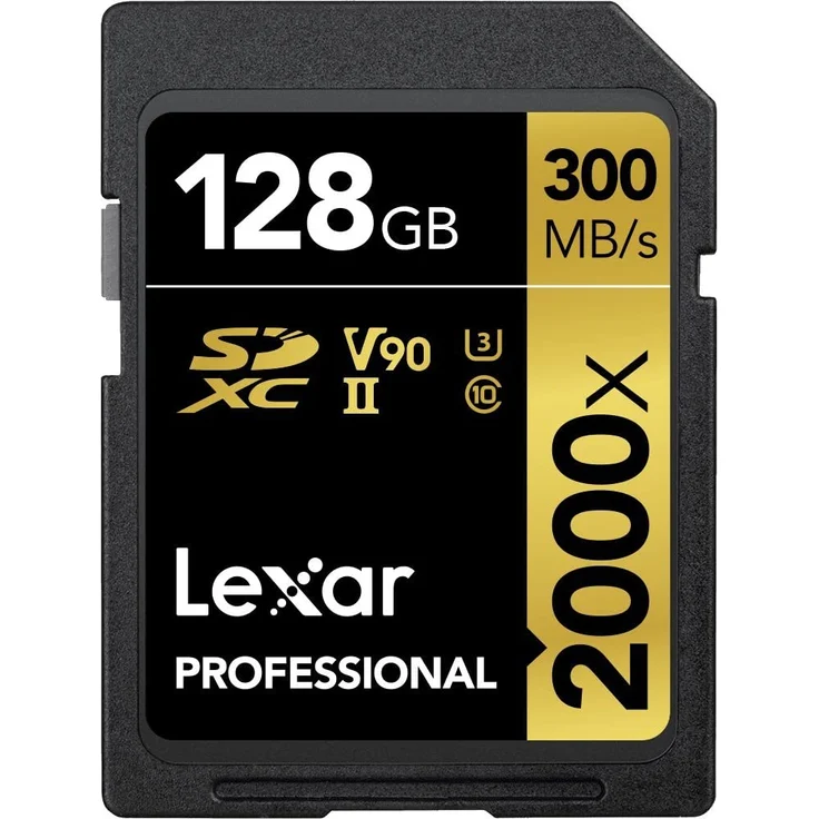 Lexar LSD2000064G-BNNN_ Professional 2000X SDXC Class 10 UHS-II U3 V90 – Bild 1