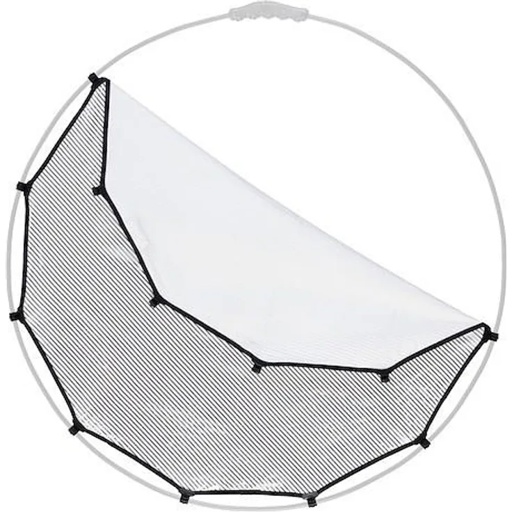 Lastolite by Manfrotto HaloCompact Reflektor-Diffusor-Bespannung, 82cm, Soft Silver, LL LR3321