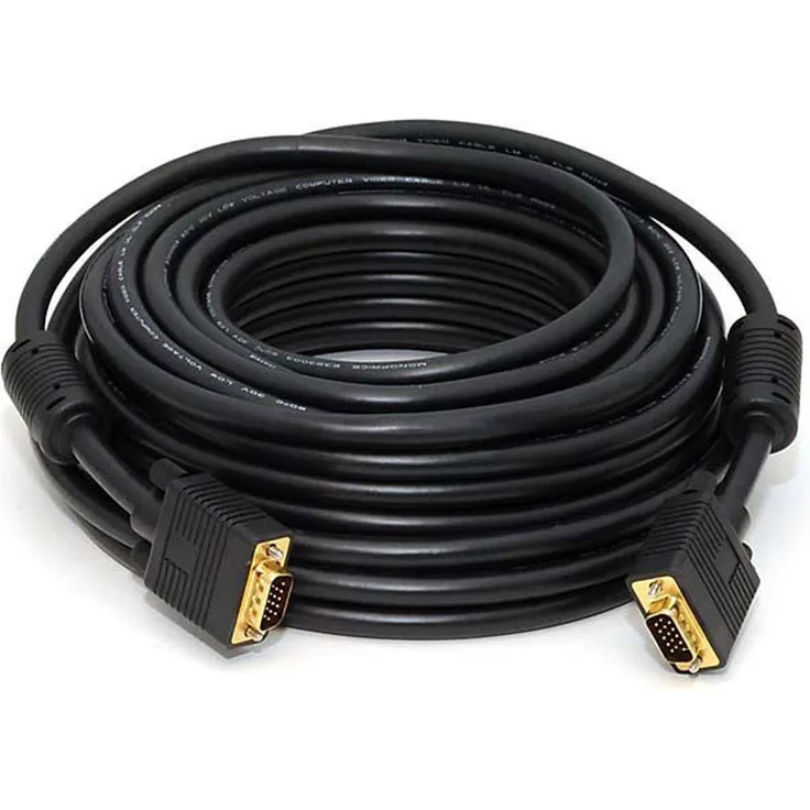 Monoprice 103572 50 FT Super VGA männlich auf männlich CL2 spezifische Kabel mit Ferriten