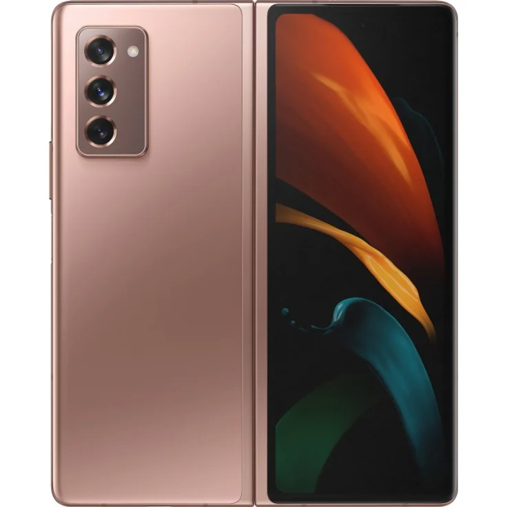 Samsung Galaxy Z Fold 2 5G Smartphone 19,3/15,7cm (7,6/6,2 Zoll) AMOLED-Display, 256GB interner Speicher, 12GB RAM, eSIM, Android, Mystic Bronze – Bild 6