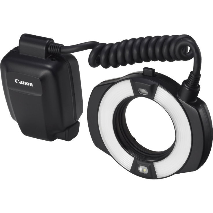 Canon Macro Ring Lite MR-14EX II Speedlite-Blitzgeräte CAN2314 Schwarz
