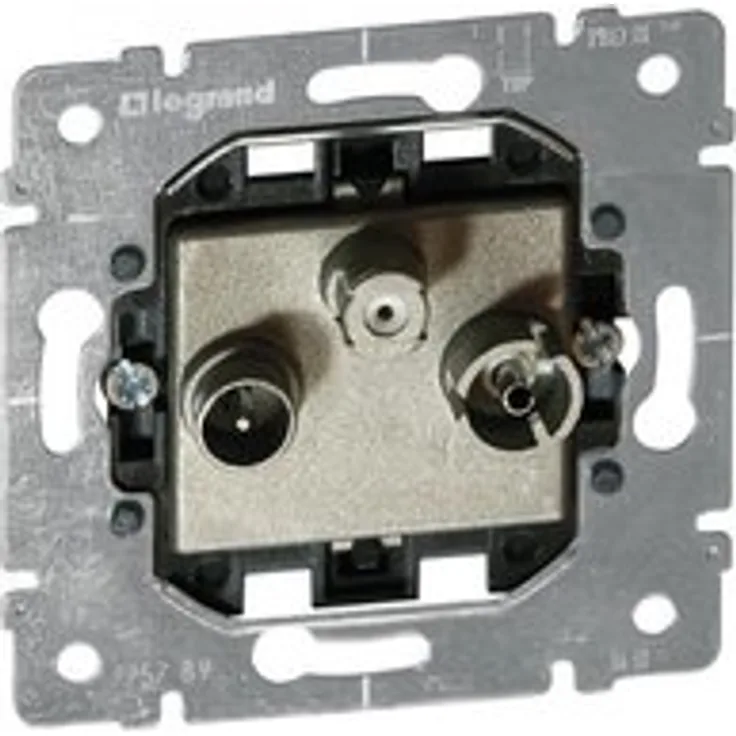 Legrand 775789 Antennensteckdose TV-RADIO-SAT EINZELDOSE 46 775789 VPE=1 ST