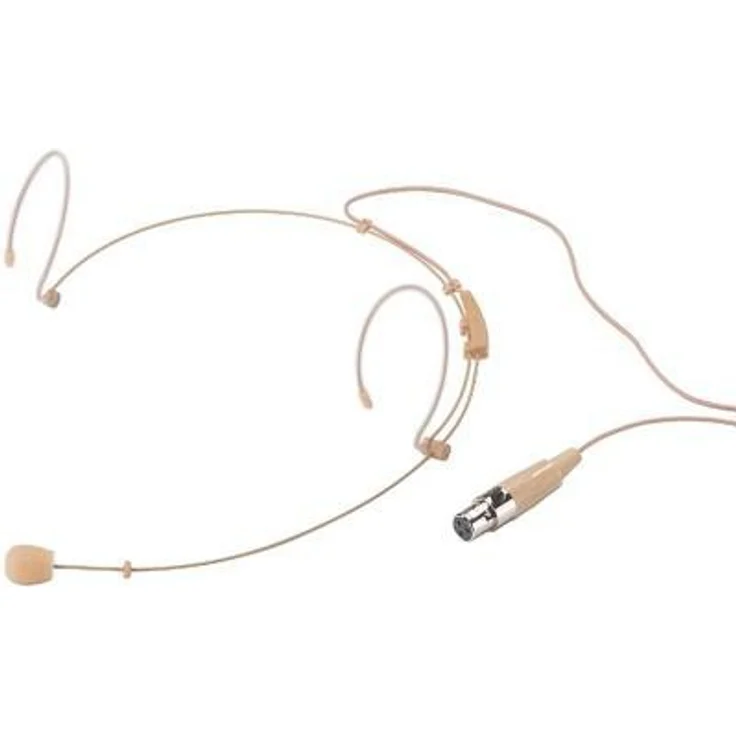 MONACOR HSE-150-SK Ultraleichtes Headset-Mikrofon, hautfarben – Bild 1