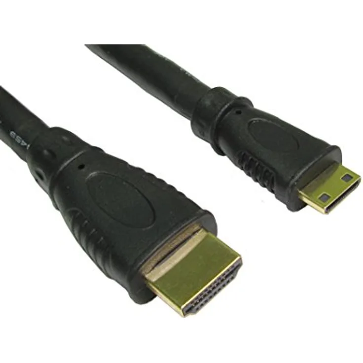 5m Professional HDMI to Mini HDMI Cable - 1080p - Full HD - v1.3 - Audio & Video - Ideal for HD Camcorders - 24k Gold Plated - OFC