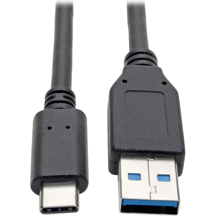 Tripp Lite USB 3.1 Gen 1 Kabel, USB-C auf USB-A (M-M), Typ-C auf Typ-A 1,82 m langes USB 3.1 Gen-1-Kabel (Stecker-Stecker)