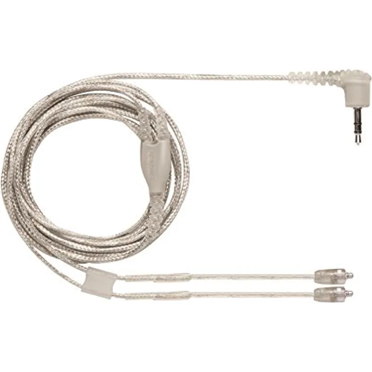 Shure EAC46CLS Ersatzkabel für SE Ohrhörer, 116 cm, Transparent