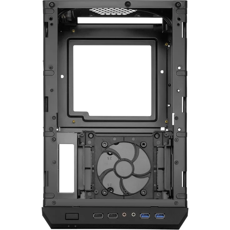 Sharkoon QB One PC-Gehäuse (Mini-ITX, 2X 2,5-3,5 interne, 2X USB 3.0-2.0) – Bild 6