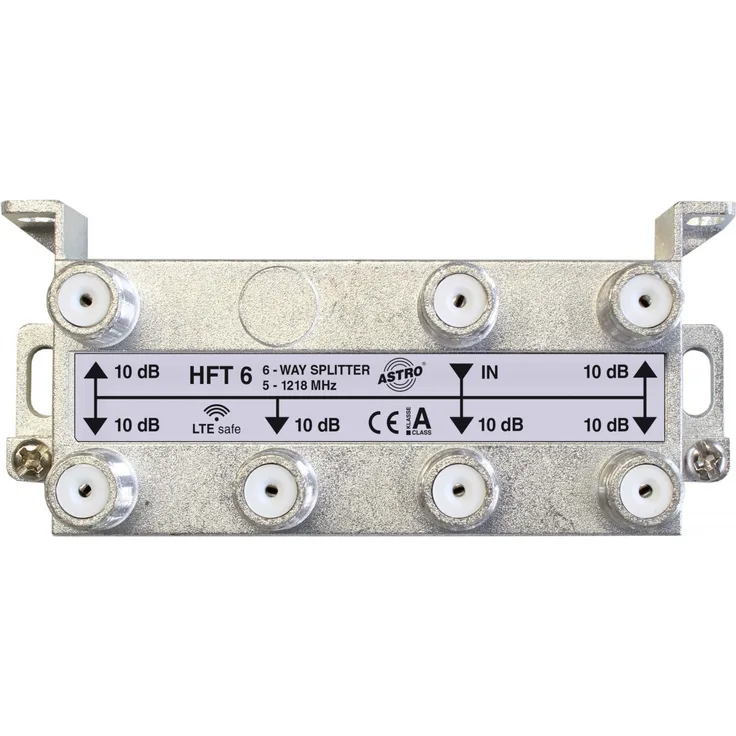 Astro Strobel Verteiler 6-fach 10db 5-1218MHz HFT 6