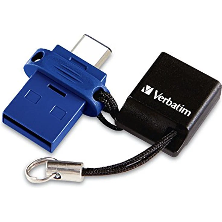 Verbatim 2 in 1 Dual USB-Stick USB Type C und USB 3.2 Gen1 32GB 49966 – Bild 1