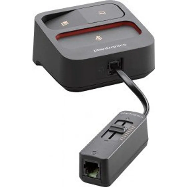 Plantronics 2895347 QD-Serie Analoger Regler für Quick Disconnect Kopfhörer Schwarz