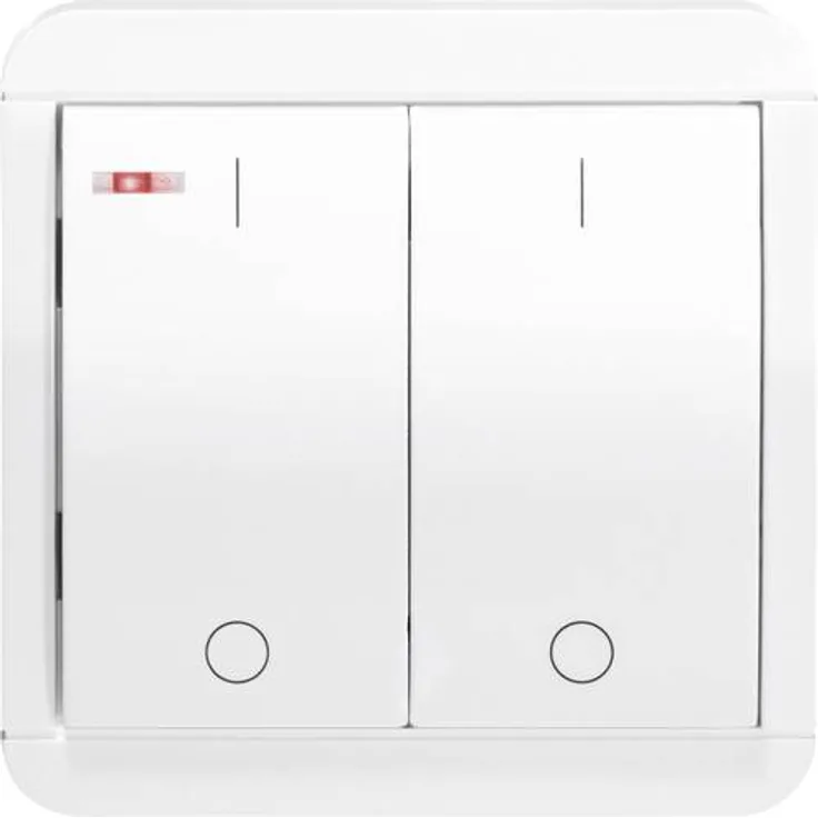 RS2W Funk Wandschalter Aufputz Reichweite max. (im Freifeld) 150m