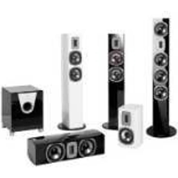 Quadral Chromium Style 20 Regallautsprecher - 90 Watt - schwarz