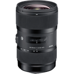 Sigma 18-35mm F1,8 DC HSM Art Objektiv (72mm Filtergewinde) für Nikon Objektivbajonett