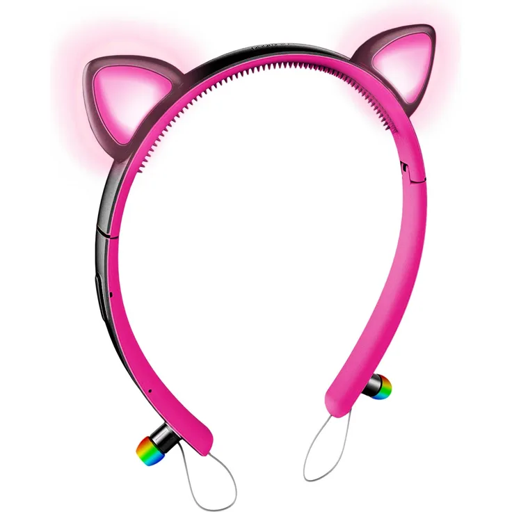 eKids HY-SLC-EU-PNK Bluetooth Haarreif pink