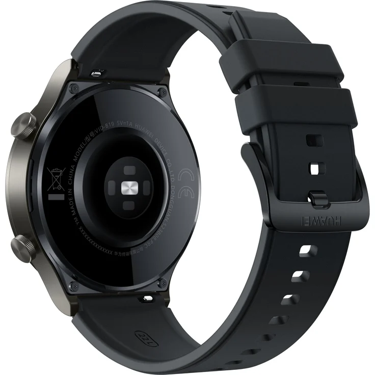 Huawei Watch GT 2 Pro Smartwatch, Unisex, 46,7mm, Metallgehäuse, Night Black – Bild 3