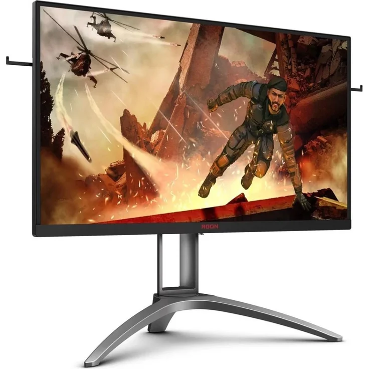 AOC AGON AG273QX 68 cm (27 Zoll) Monitor (HDMI, DisplayPort, USB Hub, Free-Sync 2, 1ms Reaktionszeit, HDR 400, 2560 x 1440, 165 Hz) schwarz – Bild 2