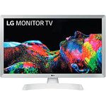 LG 24TN510SWZ 59,9 cm (23,6 Zoll) LED Smart TV (Full HD, kein HDR) HD-Triple-Tuner (Sat, Antenne, Kabel) Modelljahr 2020 Energieklasse F (UK-Modell)