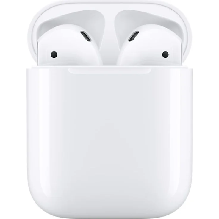 Apple AirPods 1. Generation (MMEF2ZM, A) In-Ear Kopfhörer mit Bluetooth, Mikrofon, geeignet für iPhone, weiß – Bild 2