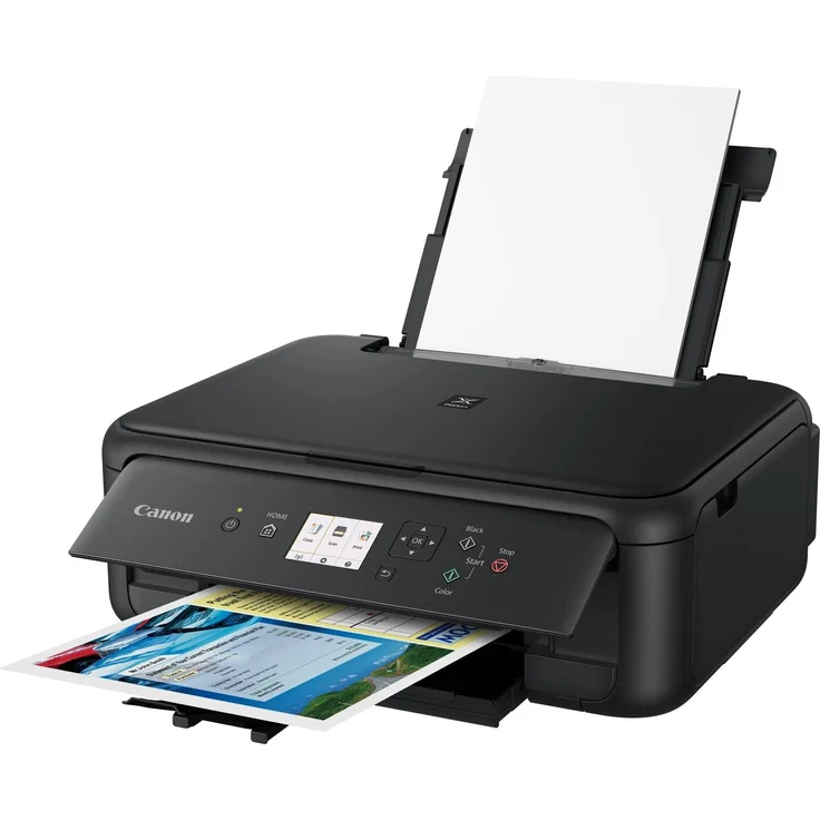Canon PIXMA TS5150 (3-in-1) Multifunktionsdrucker - (Tintenstrahl) Farbe, Druckgeschwindigkeit: 13 s/w, 6,8 Farbe, Auflösung: 4800 x 1200, WLAN, AirPrint, Wi-Fi Direct, Cloud Print (2226C036) – Bild 3