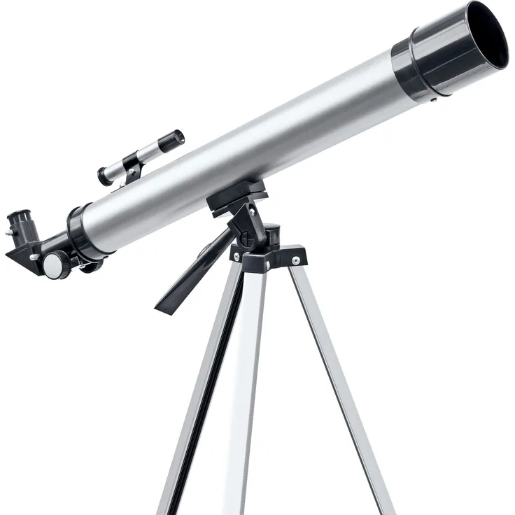 Bresser Junior 50/600 Refraktorteleskop (50mm Öffnung, 600mm Brennweite)