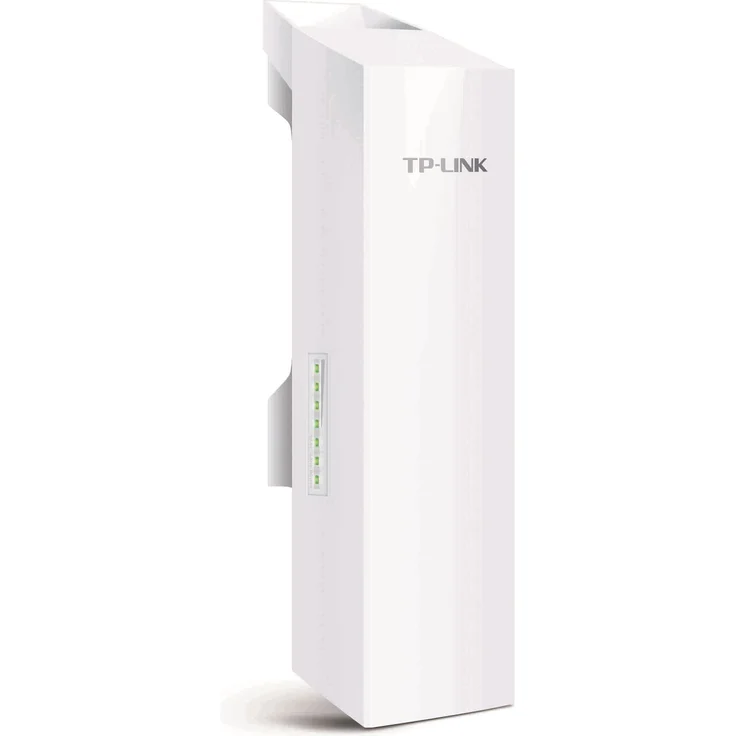 TP-Link Pharos Serie CPE210 Outdoor WLAN Access Point (für professionelle Anwender, 300 Mbit-s auf 2,4GHz, 9dBi, PoE, Reichweite mehr als 5 Km, zentrales Management, inklusive Montage-Zubehör) weiß – Bild 1