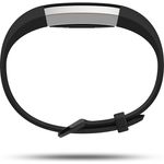 Fitbit Alta HR Fitness-Tracker Unisex, S, Edelstahlgehäuse, Schwarz/Edelstahl