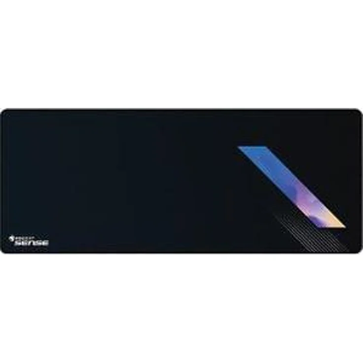 Roccat Sense Vital Force Hybrid XXL Gaming Mauspad - Höchstmaß an Präzision, extra stark vernähter Rand, gummierte Unterseite, hochwertiges Material (850 mm x 330 mm x 2 mm), Schwarz – Bild 1