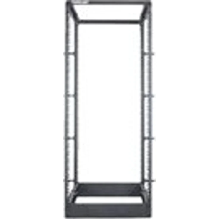 Intellinet Open Frame - Schrank - offener Rahmen - 4 Pfosten - Schwarz - 26U - (48.3 cm) 19 Zoll – Bild 1