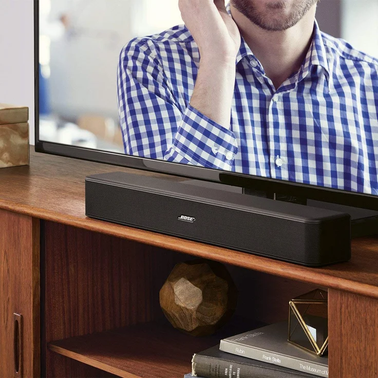 Bose Solo 5 TV-Soundsystem 2.0 Bluetooth-Soundbar ohne Subwoofer, schwarz – Bild 3