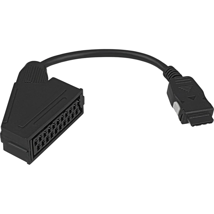 TechniSat Mini SCART-Adapter-kompatibel zu ausgewählten ISIO-Netsehern und Receivern (TechniTwin ISIO, TechniPlus ISIO, TechniVision ISIO, Digit ISIO S2) schwarz