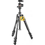 Manfrotto Befree 2N1 Alu Reisestativ (mit Klemmverschluss und integriertem Einbeinstativ inkl. Tasche für DSLR, CSC und Spiegellose Kameras, Traglast 8kg, Packmaß: 40cm, Gewicht: 1,66kg)
