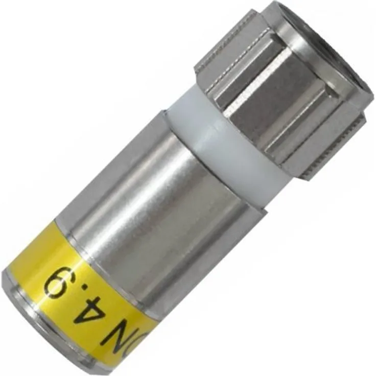 Cabelcon F-Kompressionsstecker 7mm F-6-TD 4.9 HQ Wasserdicht höchste Qualität 25x Stück