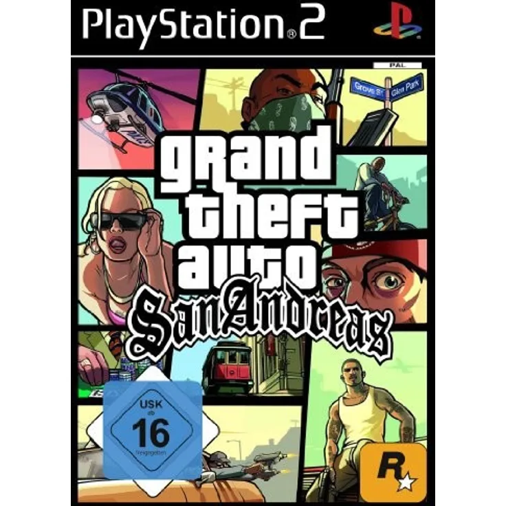 Grand Theft Auto: San Andreas (PS2)