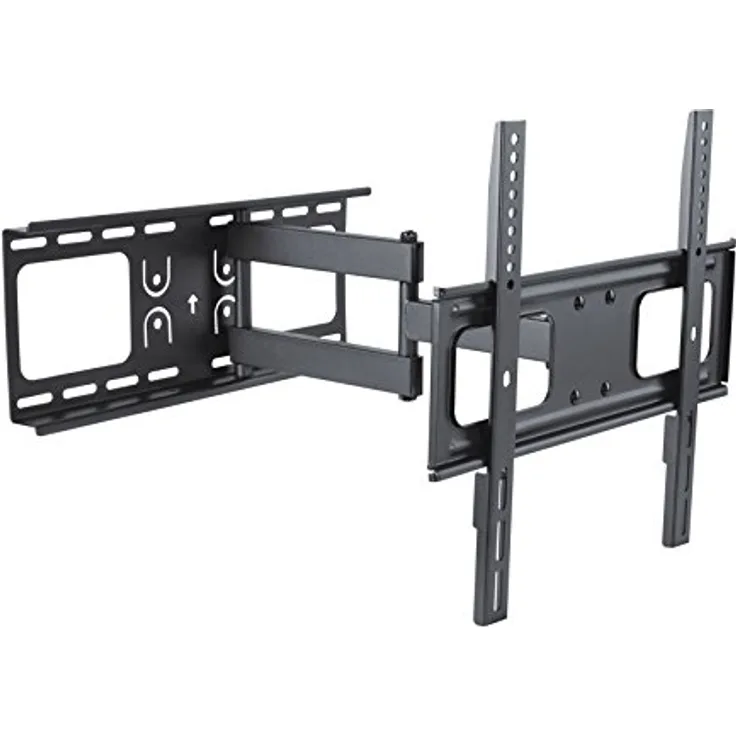 PureMounts FM30-400 Wandhalterung für TV Geräte mit 66-132cm (26-52''), VESA: 400x400, neigbar: 10°--20°, schwenkbar: +--90°, Wandabstand: 62-475mm, Traglast max: 50kg, schwarz